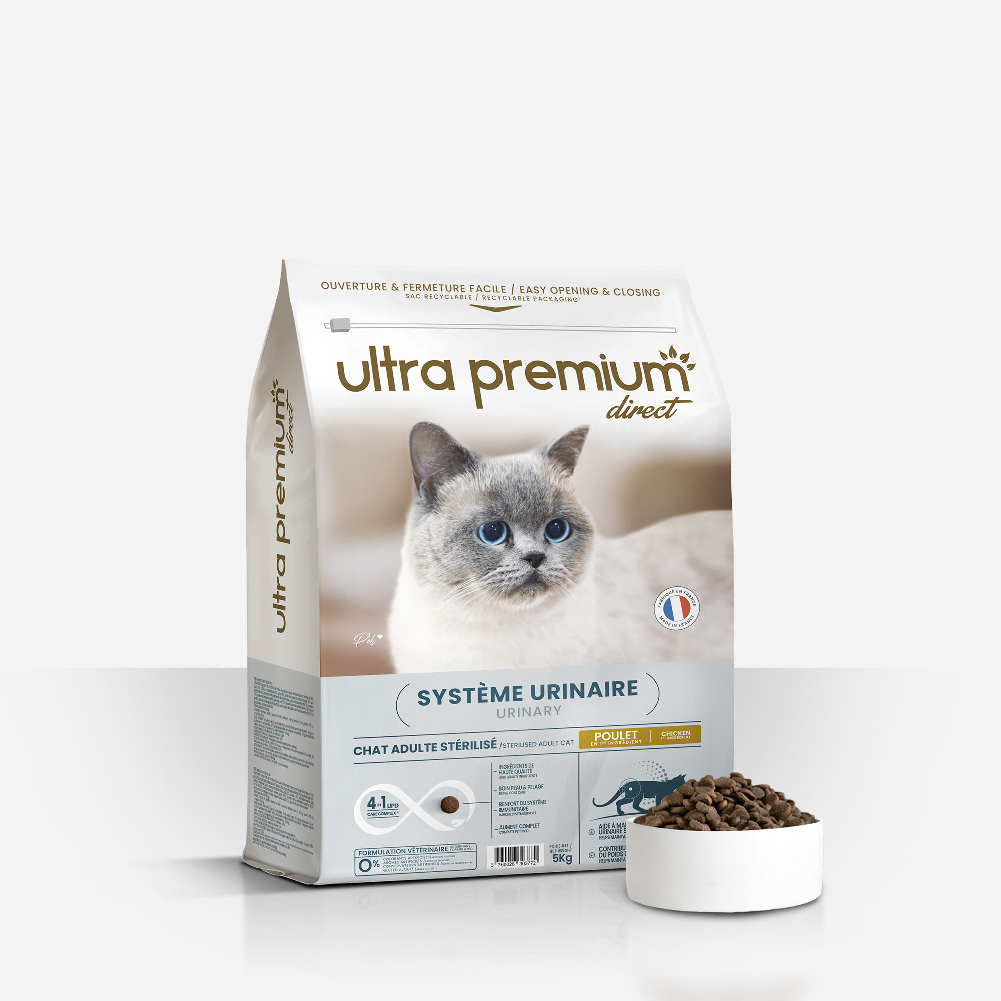 Ultra Premium Direct Croquettes Urinary Chat stérilisé